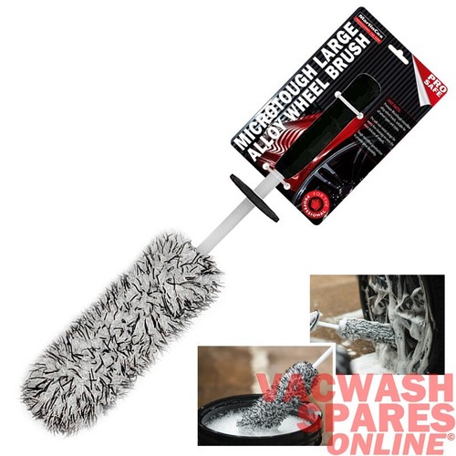 Microfibre wheel woolly wand - microfibre,