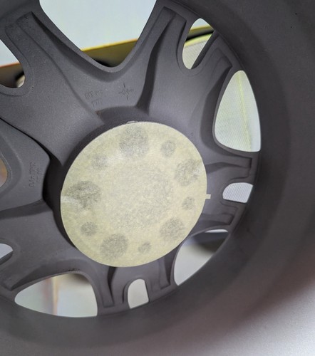 Alloy wheel masking - wheel, discs
