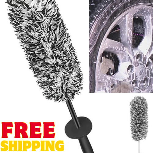 Microfibre alloy wheel woolly - alloy,