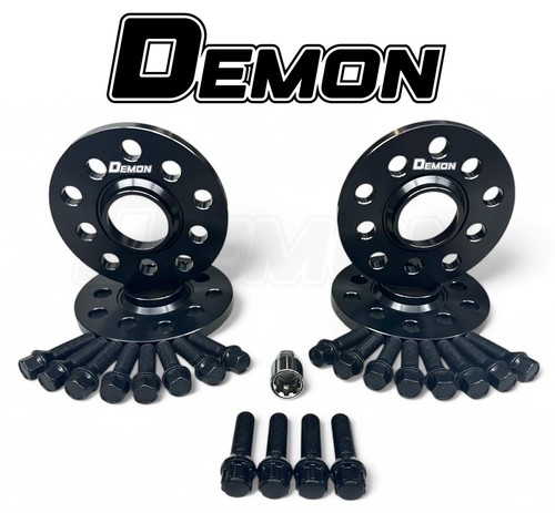 Black alloy wheel spacers - alloy,