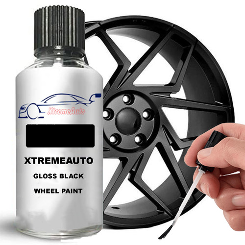 Gloss black alloy wheel touch - alloy,