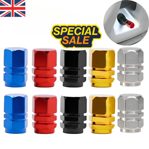Tyre valve dust caps hex - 4,