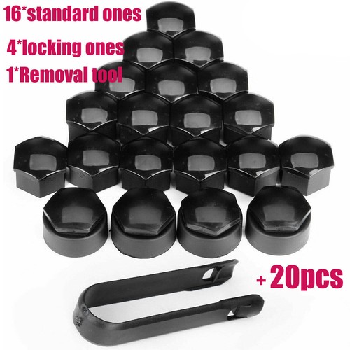 17mm black gloss - 17mm, wheel