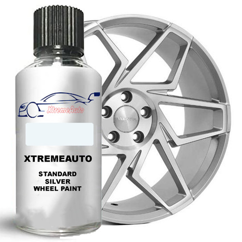 Silver alloy wheel touch - alloy, up