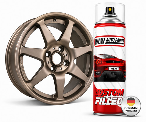 Bronze satin alloy wheel - alloy,