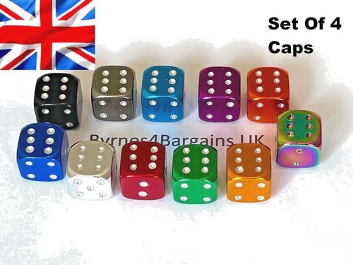 Tyre valve dust - caps, dice