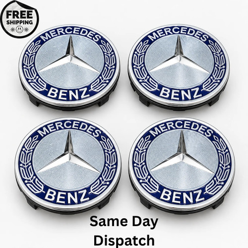 Blue mercedes benz - blue,