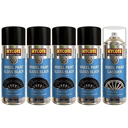 Hycote gloss black alloy wheel - hycote,