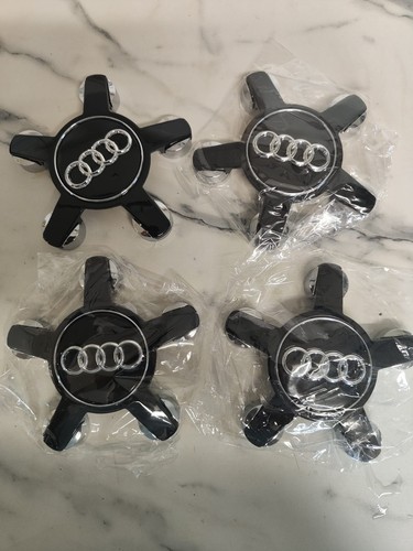 Audi alloy wheel centre caps - alloy,