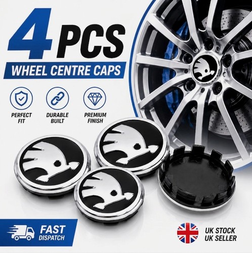 Skodas alloy wheel hub centre - wheel,