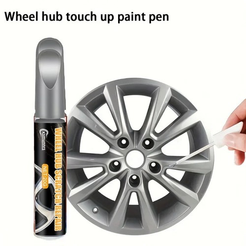 Silver rim touch paint - silver, up