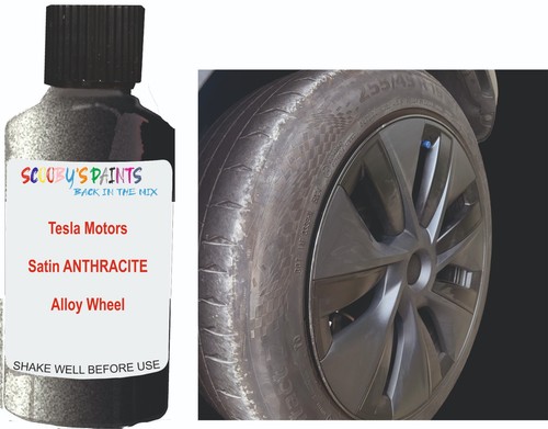 Tesla alloy wheel - wheel, touch