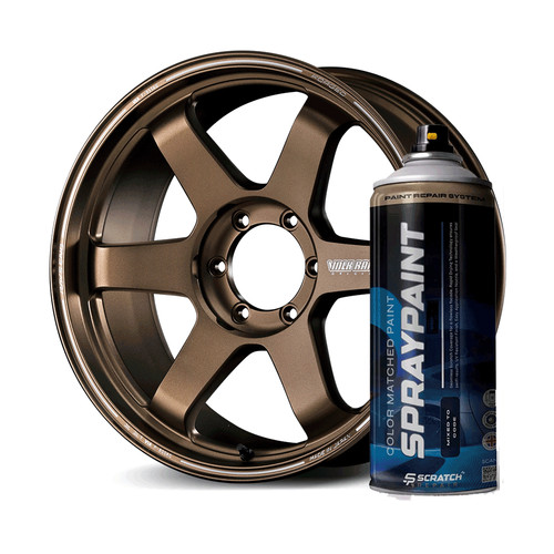 Rays bronze alloy wheel - wheel, paint